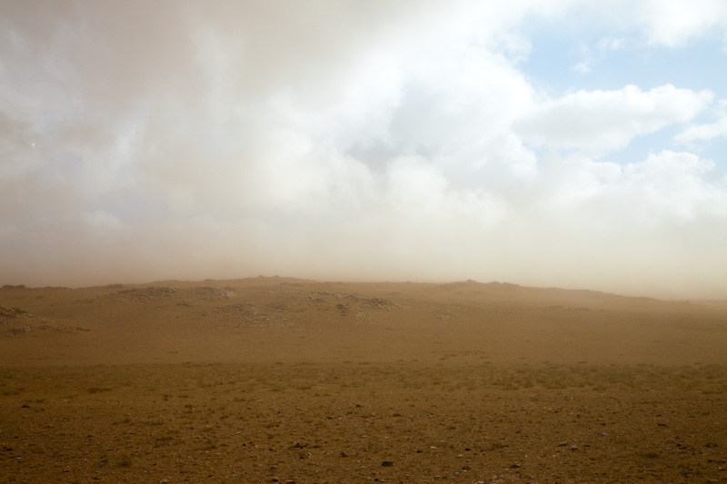 Blue Sky After Sand Storm